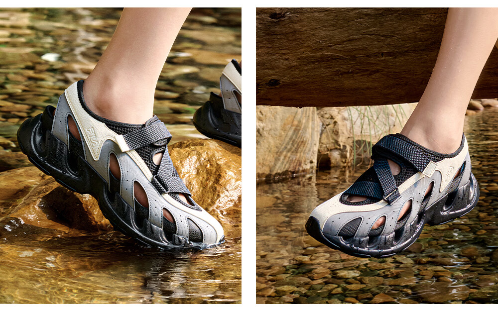 FILA VETTA Sandals | FILA Women's Stream Hiking Shoes 2026 Summer New Casual Non-Slip Quick-Dry Sports Shoes 5