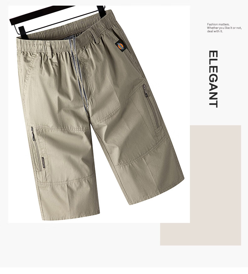 Dickies Men's 3/4 Length Shorts 100% Cotton Casual Workwear 2026 Summer New Arrival 6