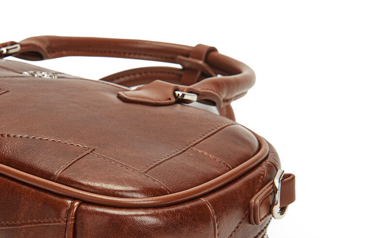 Jane Bage Vintage Patchwork Small Boston Bag Casual Shoulder Crossbody Bag for Women High-End Handbag Gift for Girlfriend 520 23