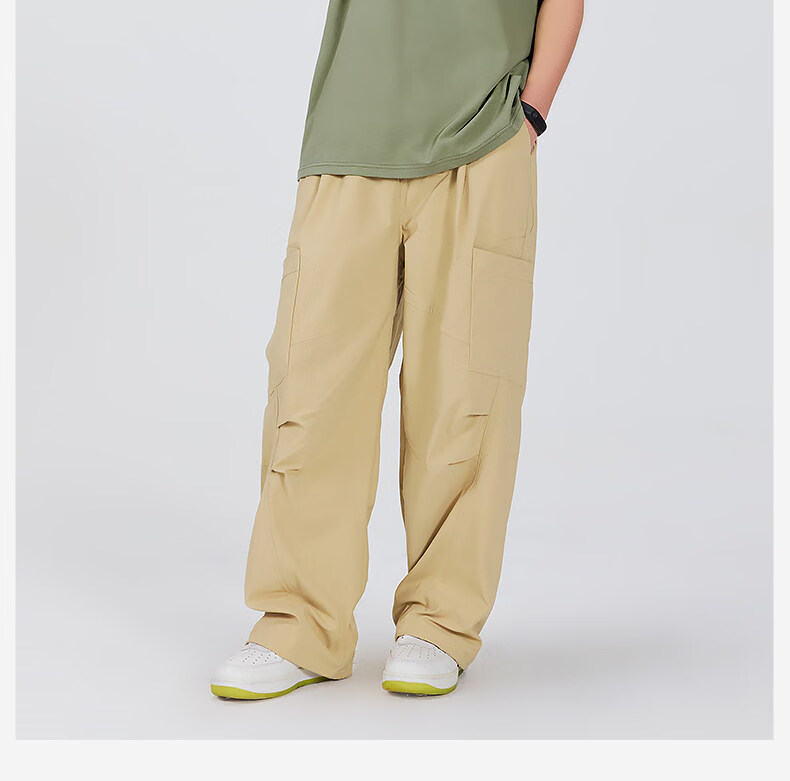 MINISO Pure Cotton Short Sleeve T-Shirt and Shorts Two-Piece Set for Men Summer Solid Color Loose Fit Half Sleeve and Five-Point Pants Full Outfit Z 26