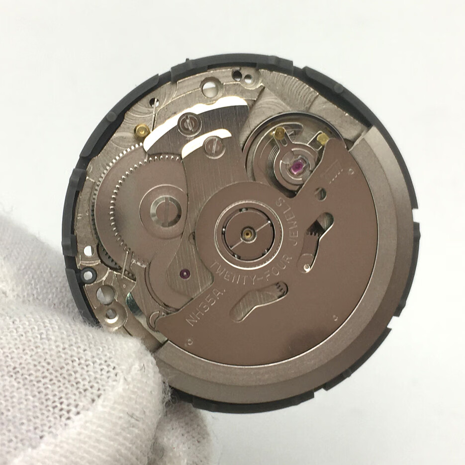 手表配件日本全新 nh36a机芯 全自动机械机芯 nh35单历机芯黑色 nh35a