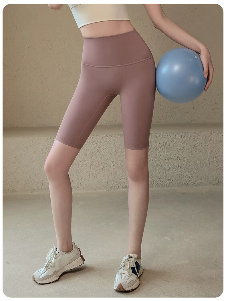 ACKDCS Women's Yoga Shorts 2026 Summer New High Elastic Tight Five-Point Professional Running Cycling Fitness Pants 11