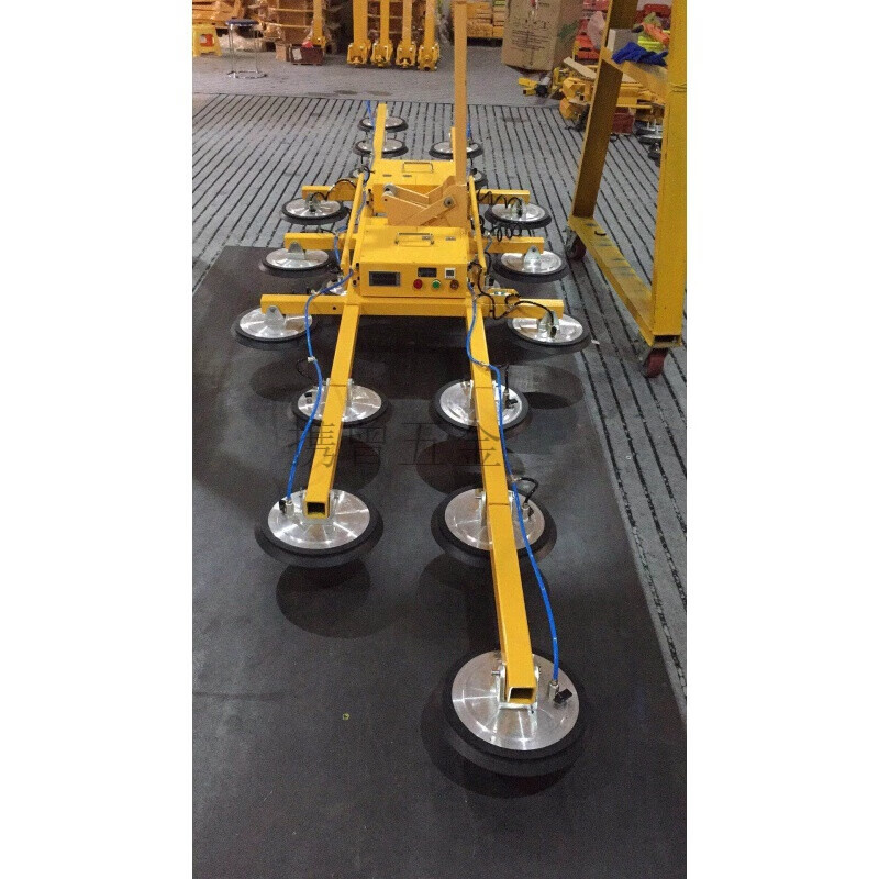 定制电动真空吸盘玻璃幕墙吊装强力真空玻璃吸吊机吸盘可旋转翻转吊具