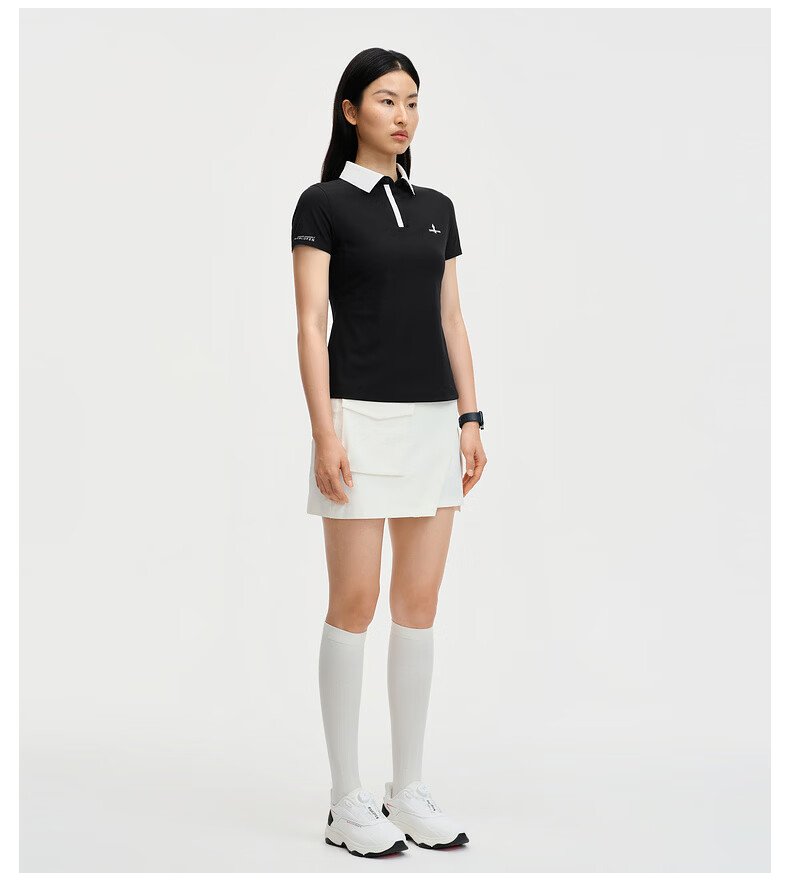 Biyinlefen [Sun Protection Quick-Dry Fabric] 2026 Spring Summer New Women's Casual Commuter Outdoor Cooling Short Sleeve Polo Shirt 7