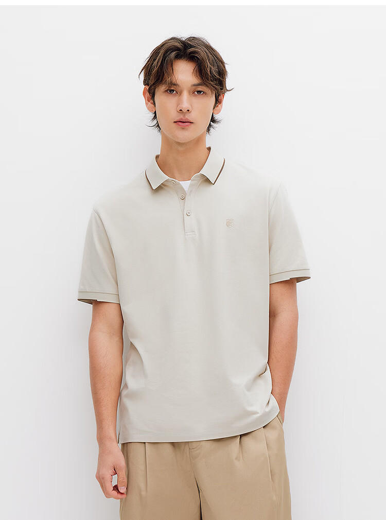 Semir Mall Same Style | Men's Summer 2026 Cooling Breathable Short Sleeve Polo Shirt Commuter Top 101326115102 15