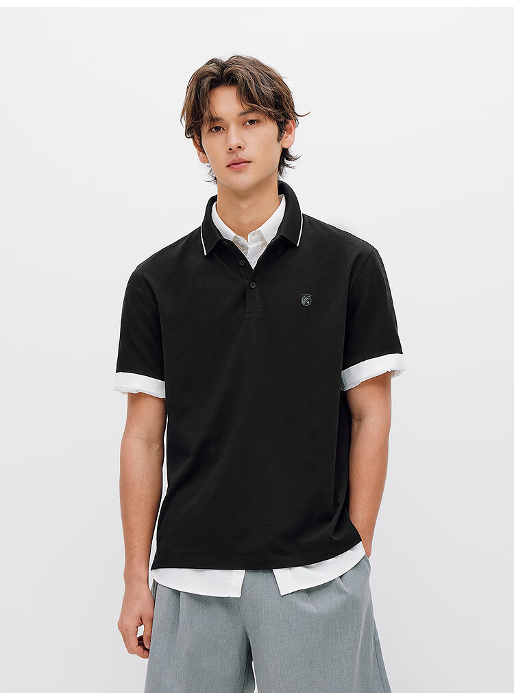 Semir Mall Same Style | Men's Summer 2026 Cooling Breathable Short Sleeve Polo Shirt Commuter Top 101326115102 9