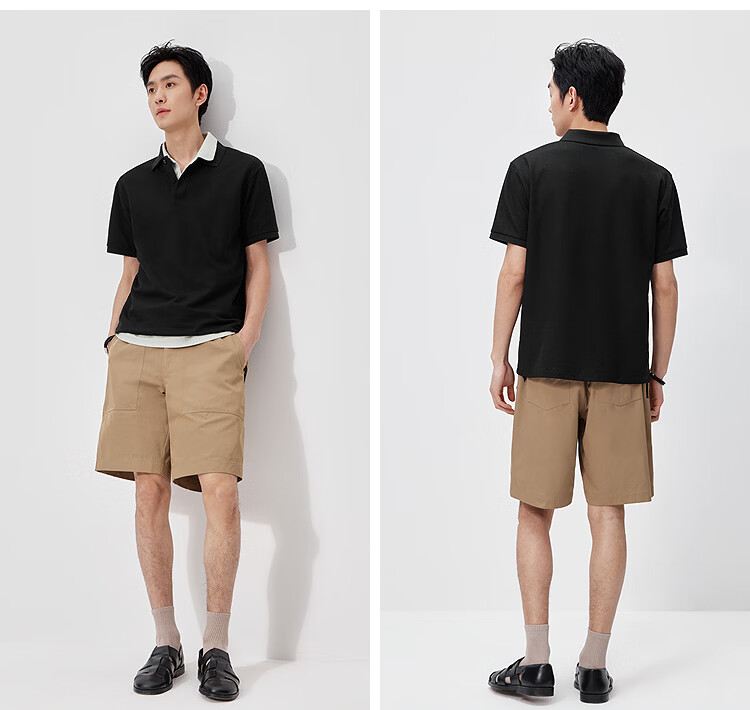 Semir Men's Polo Shirt Moisture-Wicking Quick-Dry Cooling T-Shirt Commuter Short Sleeve Summer 109326115101 26