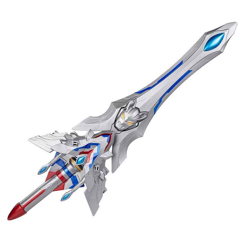 Bandai Ultraman Combined Armor Zero Ultraman Deluxe Set Boys Toy with Sound Children's Day Gift 2