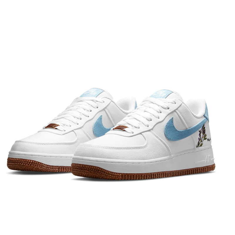 nike耐克女鞋 air force 1 af1 豹纹蛇纹解钩运动休闲鞋 cv8481-101