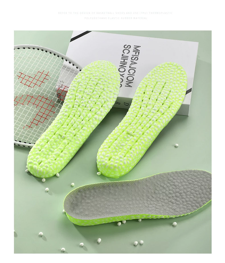 Gouge Popcorn Hidden Heel Lift Insoles for Women, Comfortable Height Increase - 3.5cm, Size 37-38 9