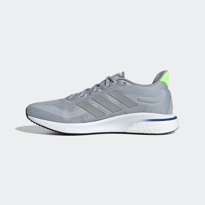 adidas阿迪达斯官方supernova m 男子boost跑步鞋s42726 灰/绿 40(245