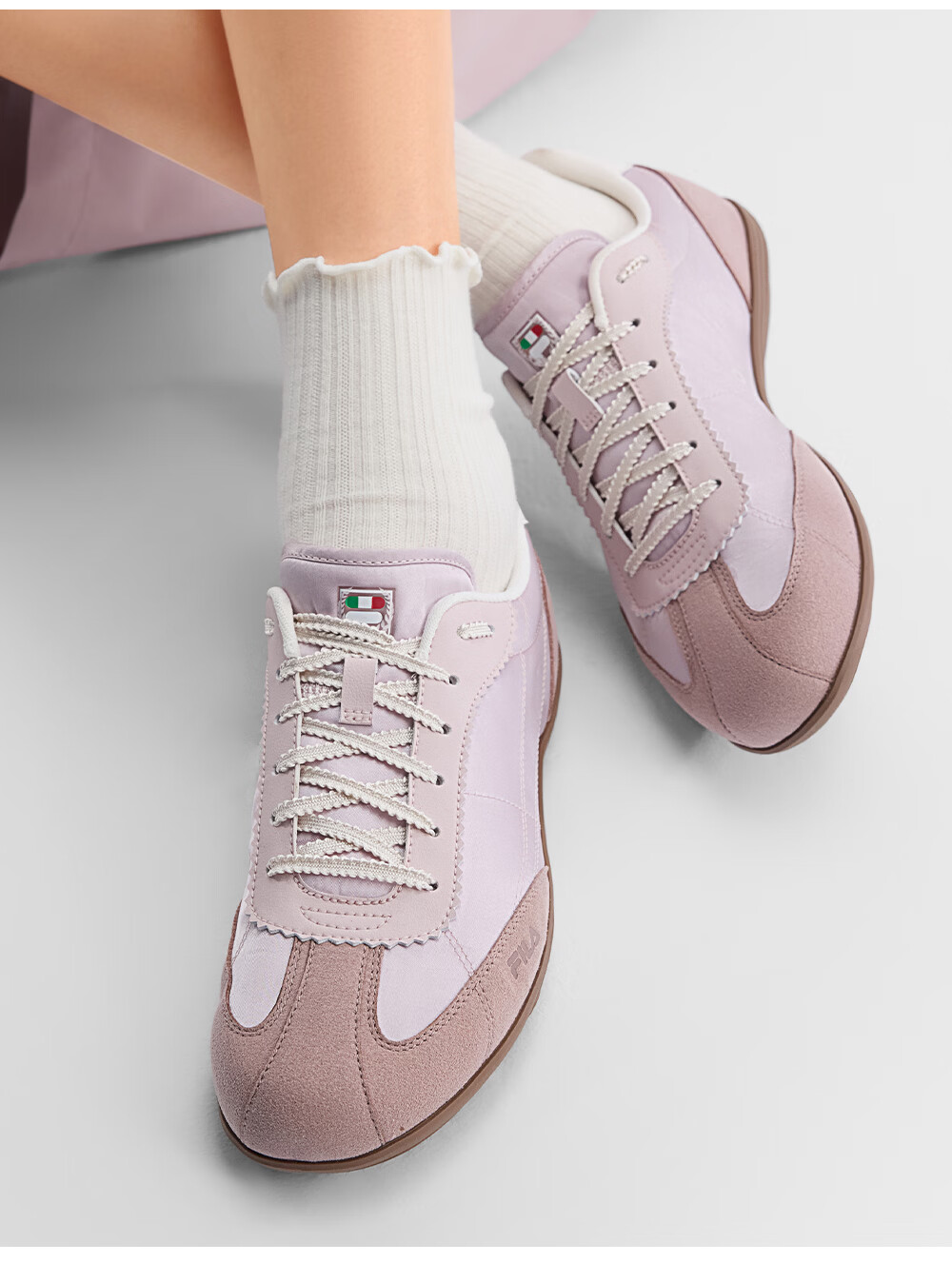 FILA Official Han So-hee Style Water Dance Shoes 1S Women's German Training Shoes 2026 Thin Sole Casual Sports Shoes 28