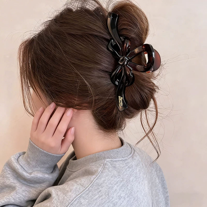 Idair Premium Bow Hair Clip Large Hair Claw Shark Clip Hair Accessory for Women 2026 New Style 2