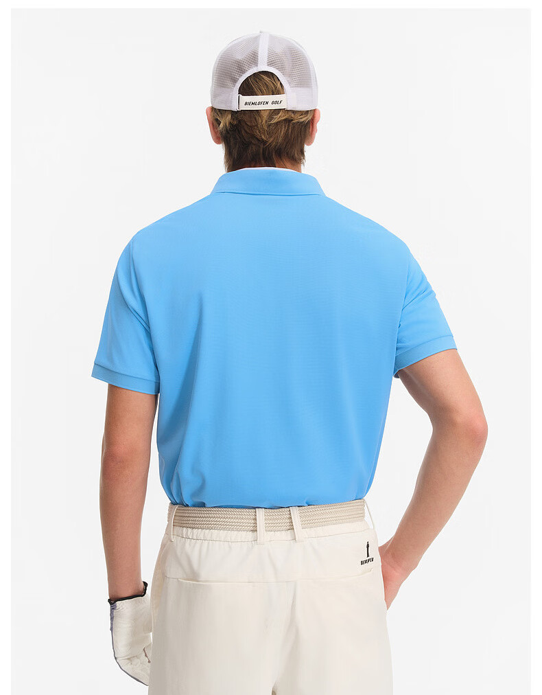 Biyinlefen Golf [Cooling Technology Fabric] 2026 Spring Summer New Men's Sports Casual Stretch Comfortable Skin-friendly Short Sleeve Polo Shirt 18