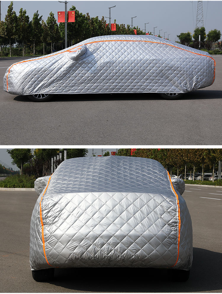 适用于车衣冬季汽车棉车北加厚保暖防寒防冻防雪超厚汽车罩棉被车罩