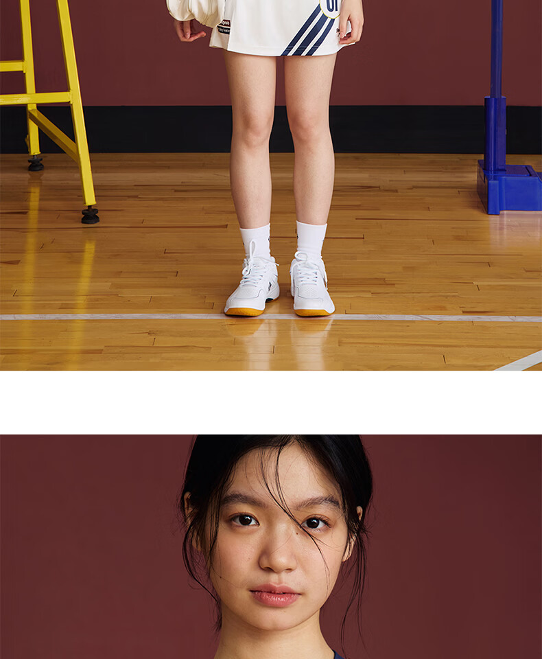 KUMPOO (KUMPOU) Badminton Shirt for Women, Short-Sleeved Quick-Dry Sports Jersey, Collaboration with Crying Center, Competition Uniform ACT261608-Blue 2XL 17