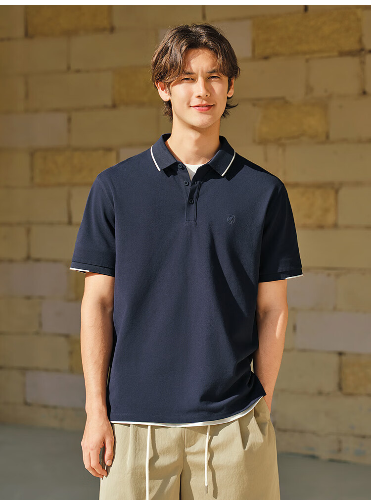Semir Mall Same Style | Men's Summer 2026 Cooling Breathable Short Sleeve Polo Shirt Commuter Top 101326115102 7