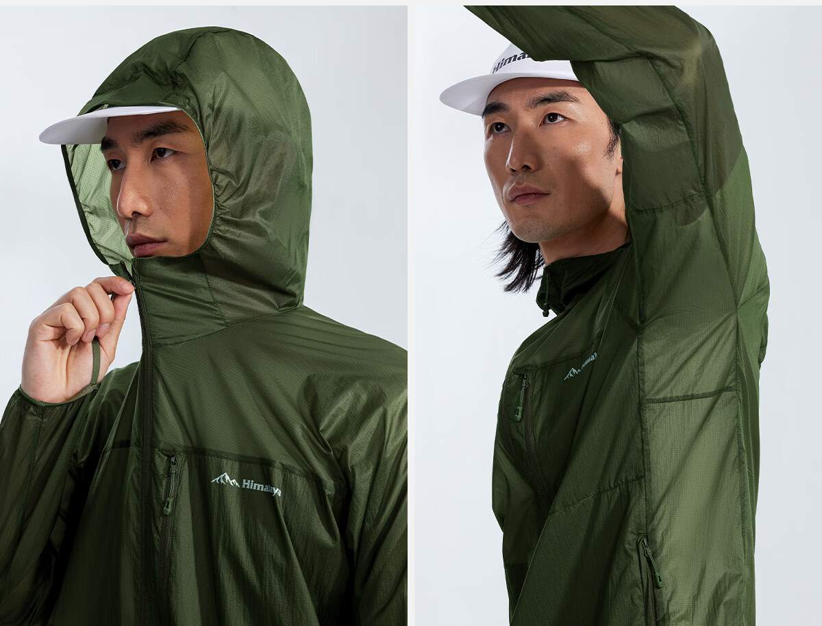 Himalaya Wind Wing Trekking Hiking Skin Jacket [UPF50+] Unisex Sun Protection Lightweight Breathable Cooling Jacket 22