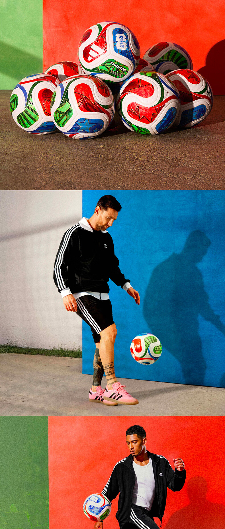 Adidas WC TRN Triple Wave 2026 FIFA World Cup Official Training Soccer Ball Size 5 JD8032 2