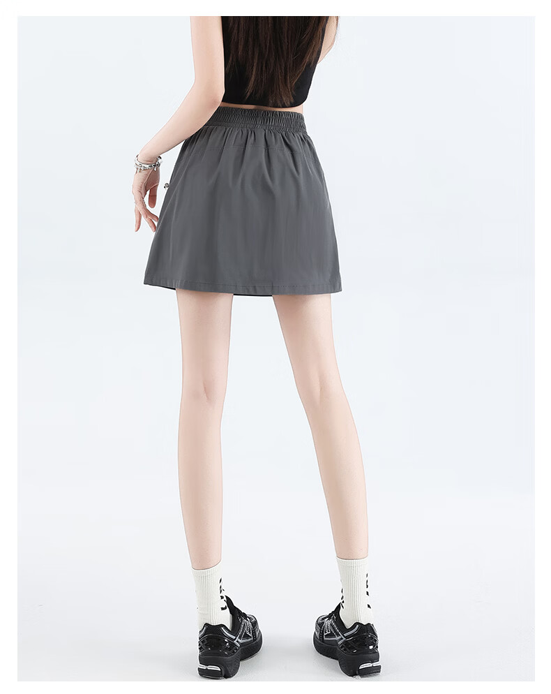 Borui Summer Thin Quick-Dry Workwear Skirt 2026 New Slim Ice Silk Sexy Pencil Skirt Pink XL 22