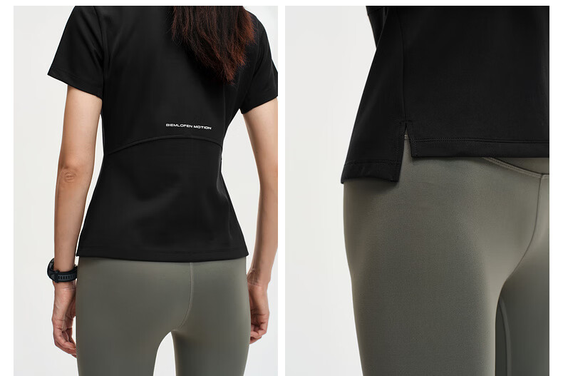 Biyinlefen [Ultra Light T] 2026 Spring Summer New Women's Casual Outdoor Commuting Lightweight Sun Protection Quick-Dry Short Sleeve Crew Neck T-Shirt 13