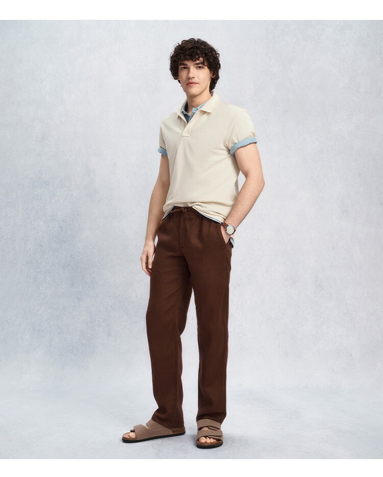 GANT Spring Summer Men's Pure Cotton Casual Polo Shirt with Turn-down Collar Commuting Short Sleeve 300-Dark Green XL 7