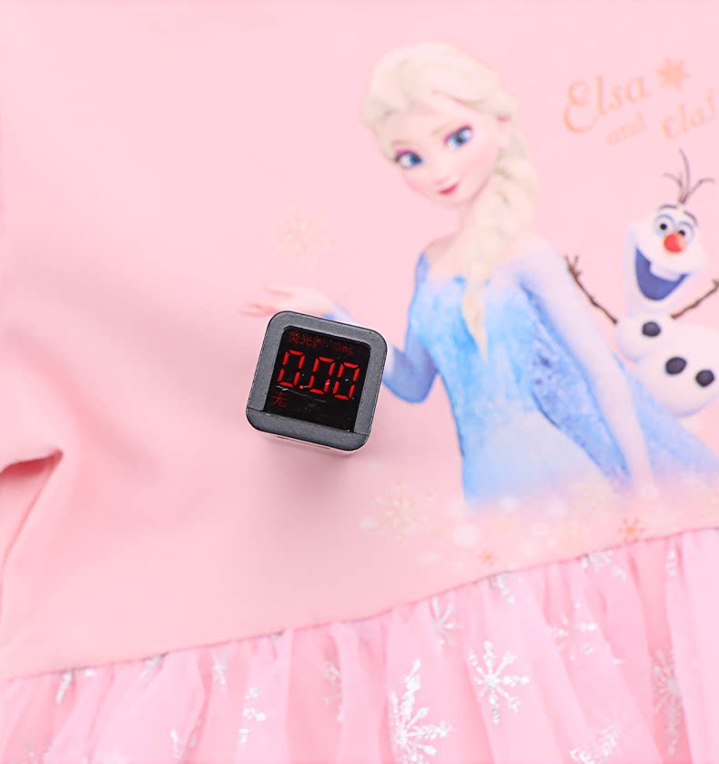 Disney Elsa Girls Summer Dress Frozen Princess Toddler Clothing 11
