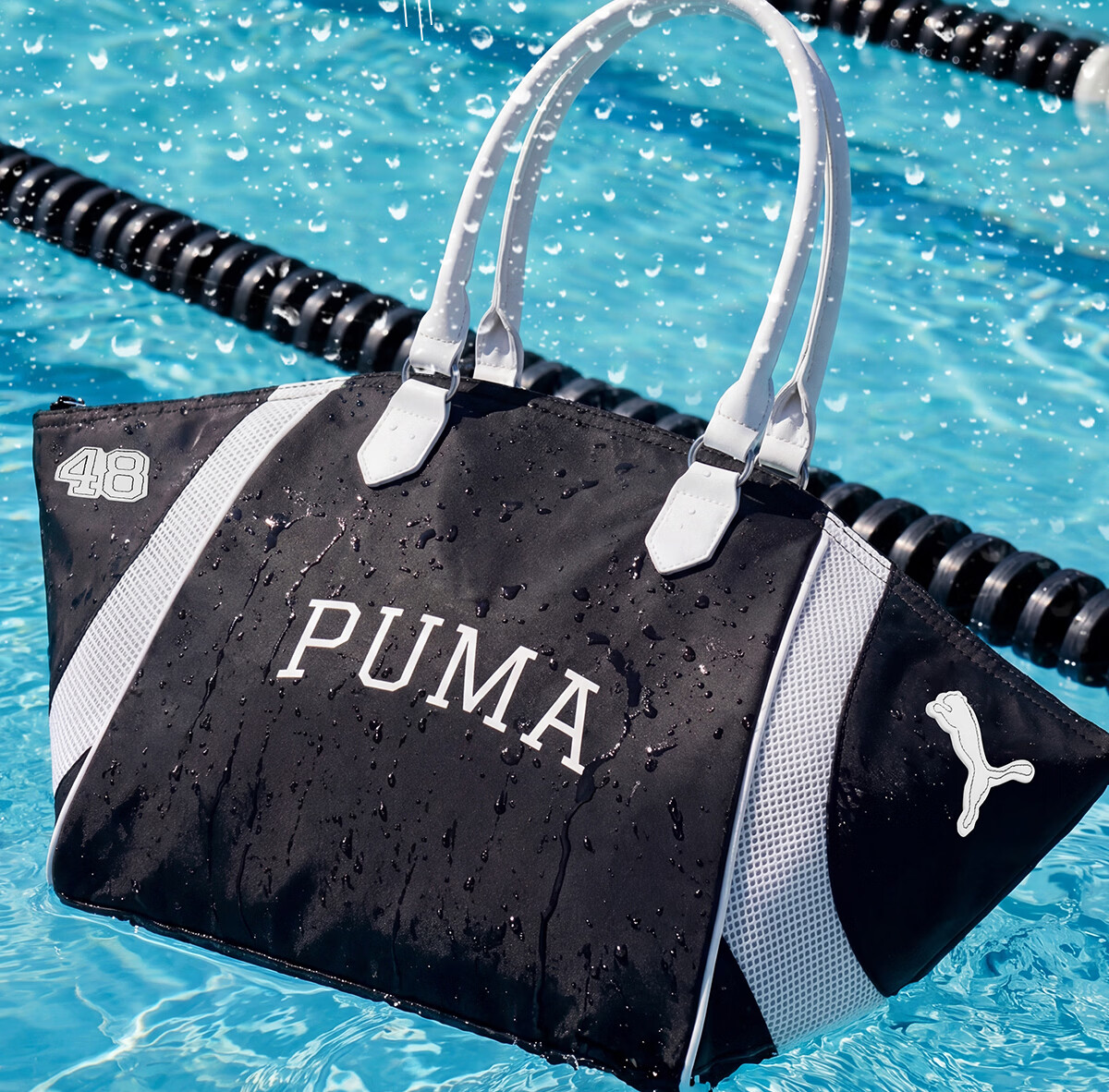 PUMA Swimming Handbag, Large Capacity Shoulder Bag, Wet And Dry Separation, Sports Yoga Lightweight Travel Bag, Fitness Bag, High-End 6
