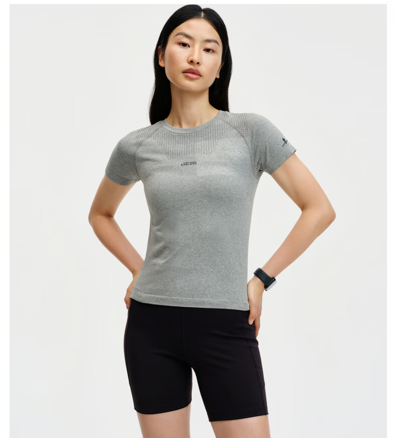 Biyinlefen [Lightweight Antibacterial Fabric] 2026 Spring Summer New Women's Casual Outdoor Commuting Quick-Dry Short Sleeve Crew Neck T-Shirt 7
