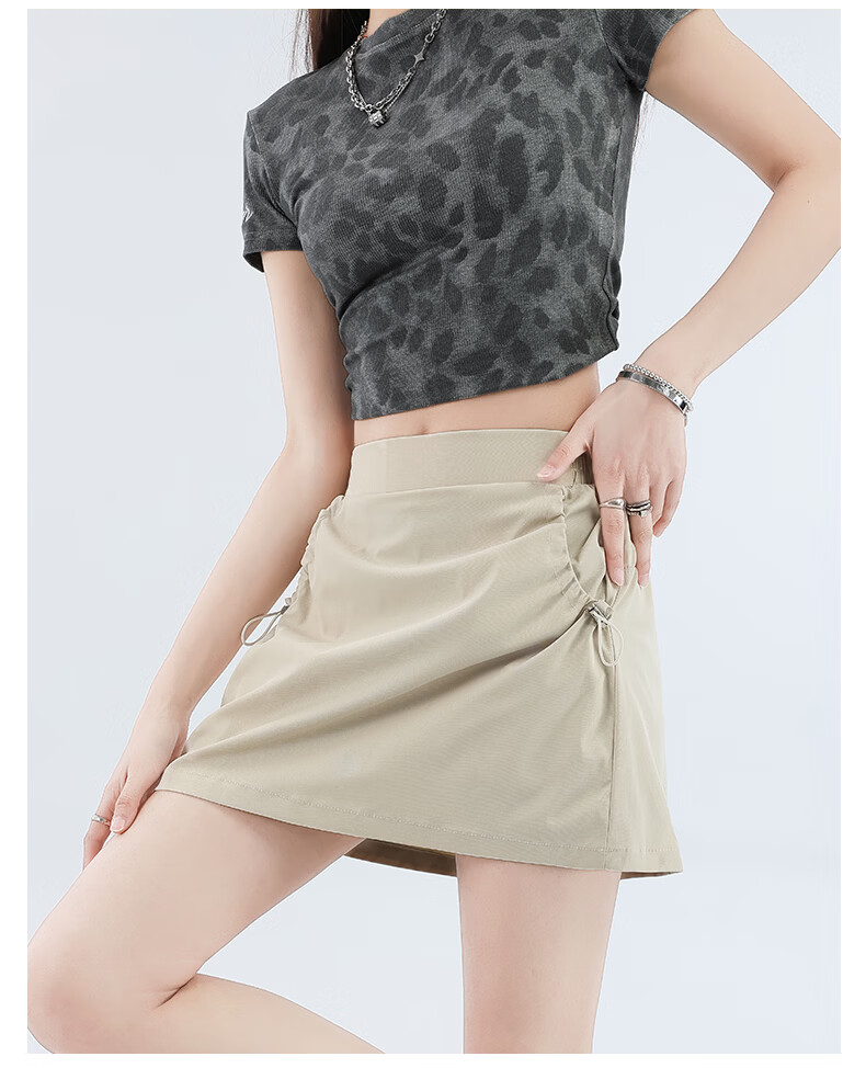Borui Summer Thin Quick-Dry Workwear Skirt 2026 New Slim Ice Silk Sexy Pencil Skirt Pink XL 19