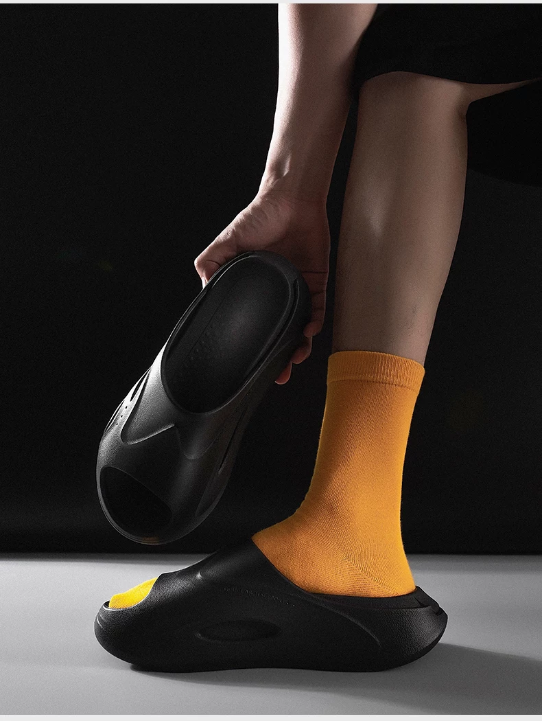 Gouge Jingyun Arch Support Slippers Flatfoot Correction Unisex Sports Casual Outdoor Slippers Black 41-42 5