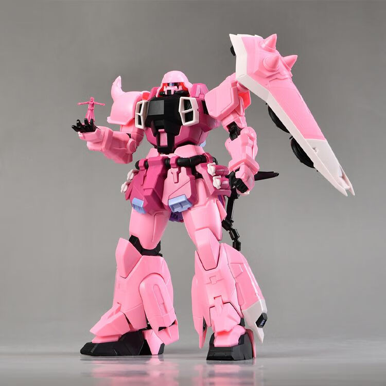 万代模型 61396 高达基地 会场限定 mg 粉色米娅 扎古勇士 演唱会 mg