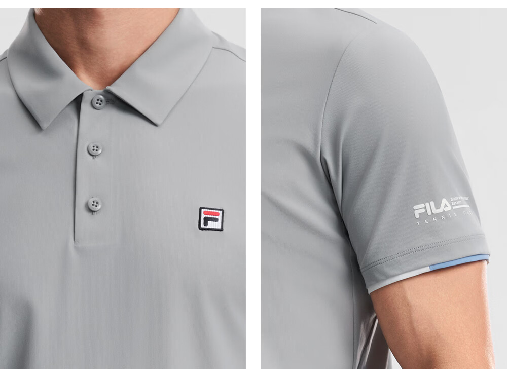 FILA Men's Short Sleeve Grand Slam Polo Shirt 2026 Summer New Tennis Sports Cooling Top 15