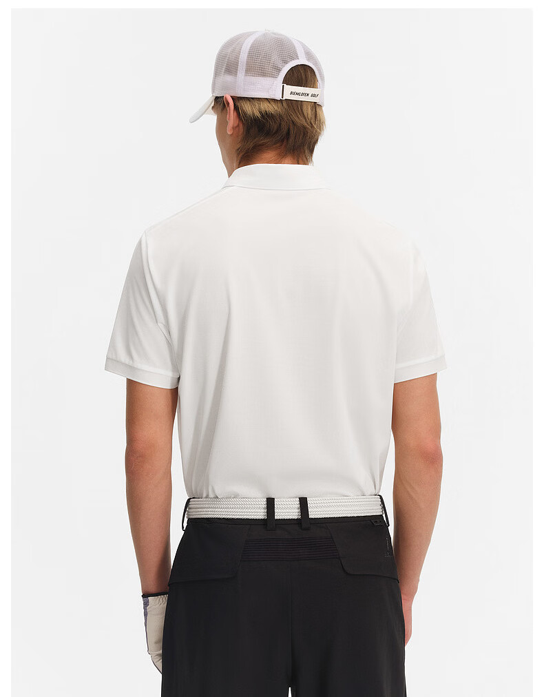 Biyinlefen Golf [Cooling Technology Fabric] 2026 Spring Summer New Men's Sports Casual Stretch Comfortable Skin-friendly Short Sleeve Polo Shirt 12