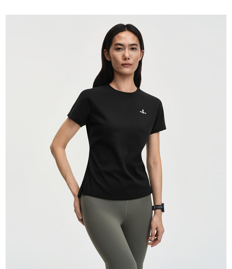 Biyinlefen [Ultra Light T] 2026 Spring Summer New Women's Casual Outdoor Commuting Lightweight Sun Protection Quick-Dry Short Sleeve Crew Neck T-Shirt 10
