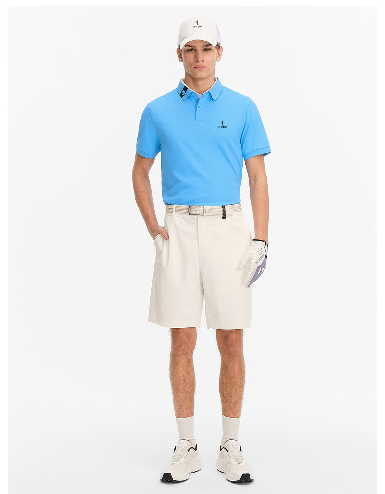 Biyinlefen Golf [Cooling Technology Fabric] 2026 Spring Summer New Men's Sports Casual Stretch Comfortable Skin-friendly Short Sleeve Polo Shirt 17