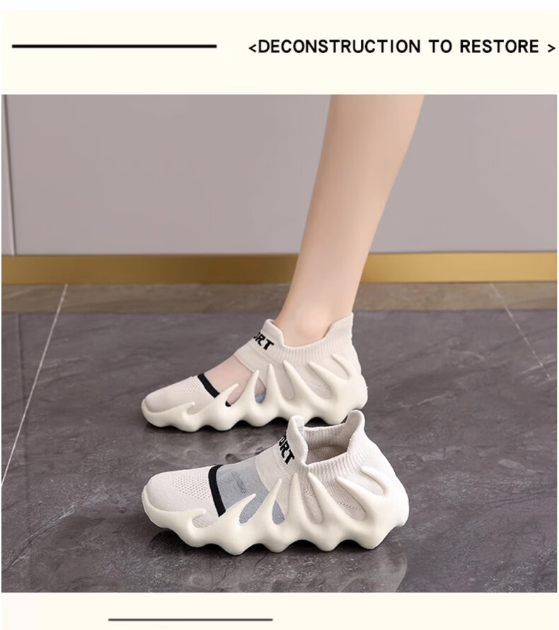 FOOTOPPO Women's Cross-Training Shoes Indoor Treadmill Running Shock-Absorbing Fitness Sneakers for Home Aerobics and Yoga 20