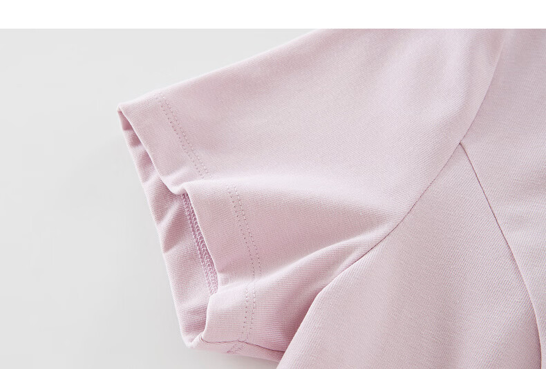 Sllsky Beautiful Pink Purple Short Sleeve T-Shirt Women Summer Round Neck Ruffle Hem Short Shoulder Crop Top 22