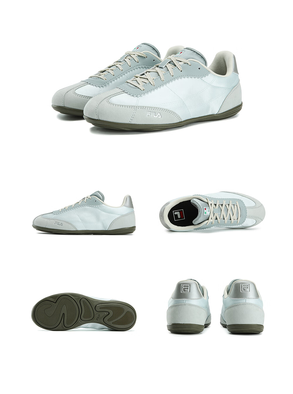 FILA Official Han So-hee Style Water Dance Shoes 1S Women's German Training Shoes 2026 Thin Sole Casual Sports Shoes 38