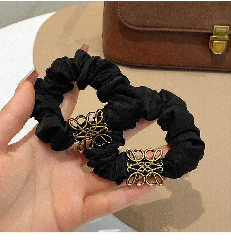 Yidai'er High Elasticity Simple Hair Tie Scrunchie for Women 2026 New French Style Premium Hair Accessory 6