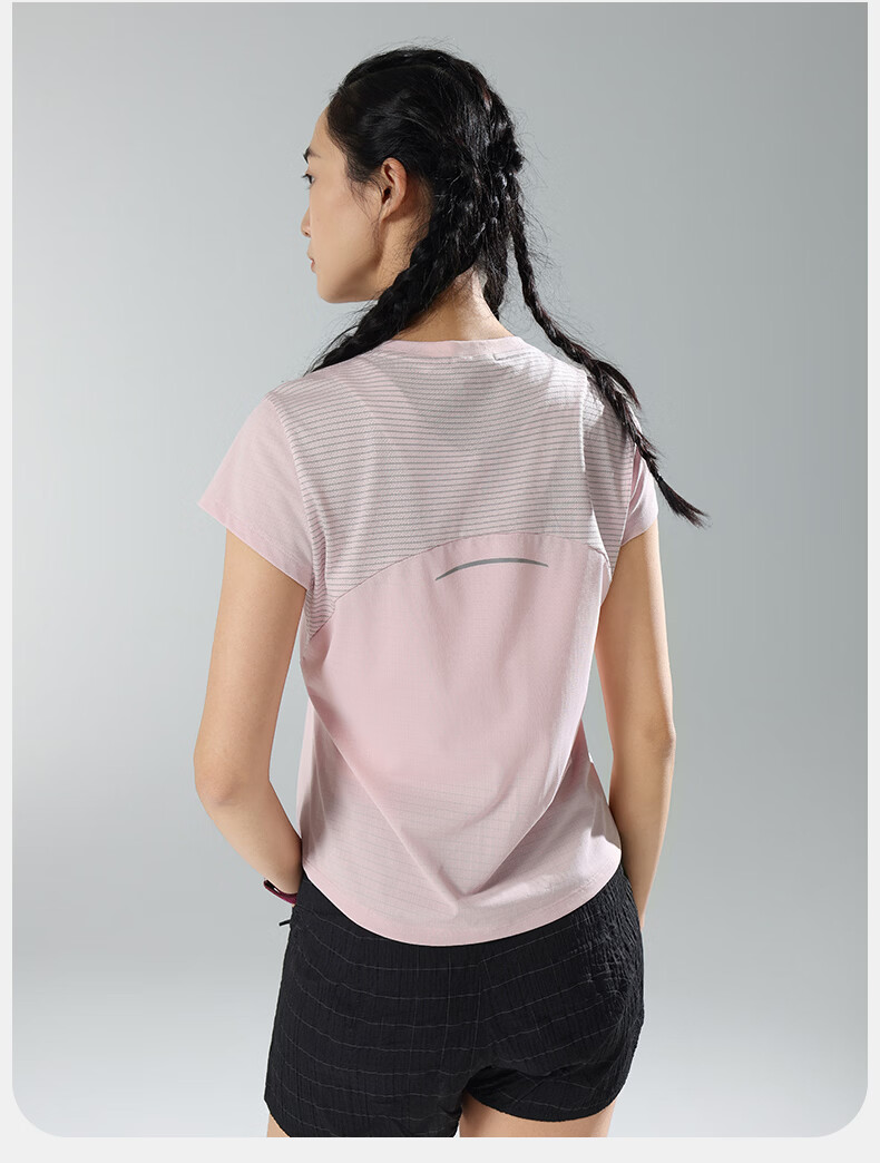 Macondo Night Running Short Sleeve T-Shirt Marathon Sports Running Moisture-Wicking Quick-Dry Short Tee Unisex Champagne White Women 2XL 15