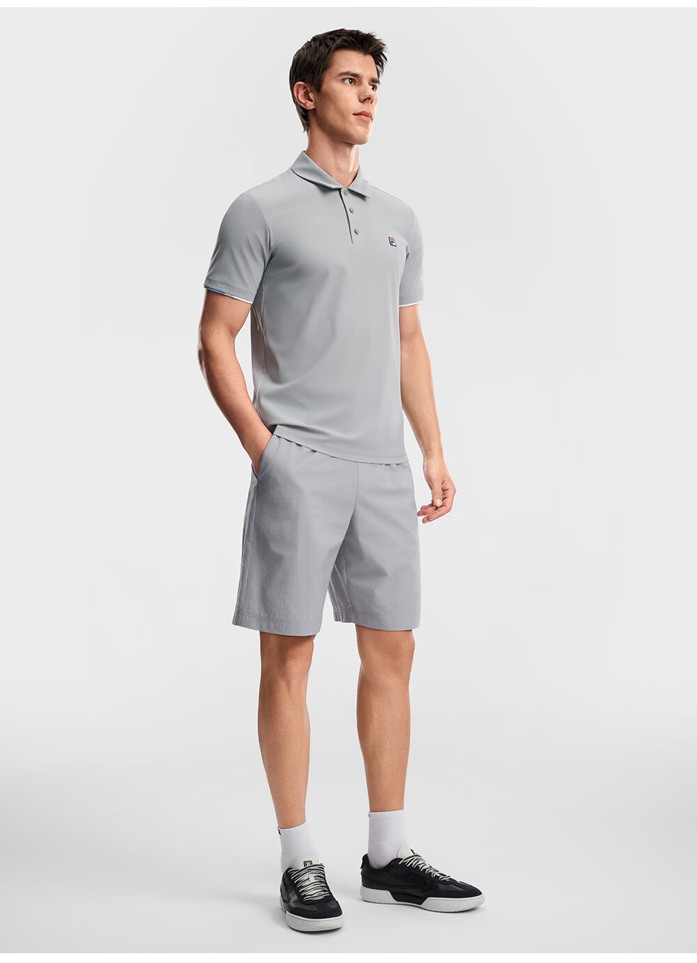 FILA Men's Short Sleeve Grand Slam Polo Shirt 2026 Summer New Tennis Sports Cooling Top 14