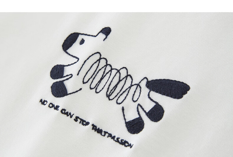 Sllsky 【Qiji Gallop】Printed Short Sleeve T-Shirt for Women, Drop Shoulder, Trendy Youthful Tee, Summer 2026 24