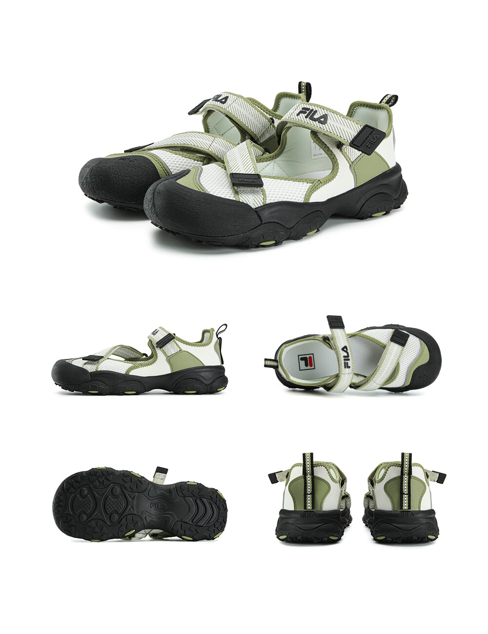FILA Cat Paw 7 Mary Jane Sandals Women's Summer 2026 New Sports Beach Sandals 36