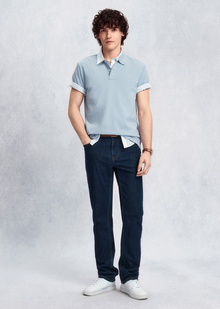 GANT Spring Summer Men's Pure Cotton Casual Polo Shirt with Turn-down Collar Commuting Short Sleeve 300-Dark Green XL 2