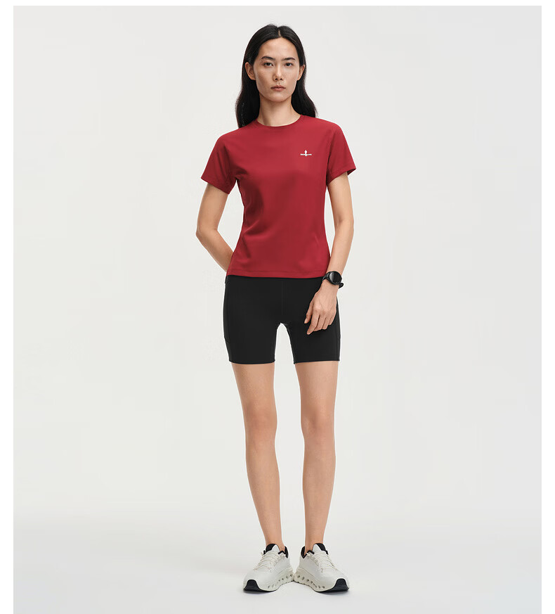 Biyinlefen [Ultra Light T] 2026 Spring Summer New Women's Casual Outdoor Commuting Lightweight Sun Protection Quick-Dry Short Sleeve Crew Neck T-Shirt 8