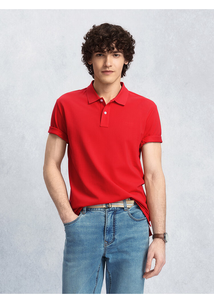 GANT Spring Summer Men's Pure Cotton Casual Polo Shirt with Turn-down Collar Commuting Short Sleeve 300-Dark Green XL 15