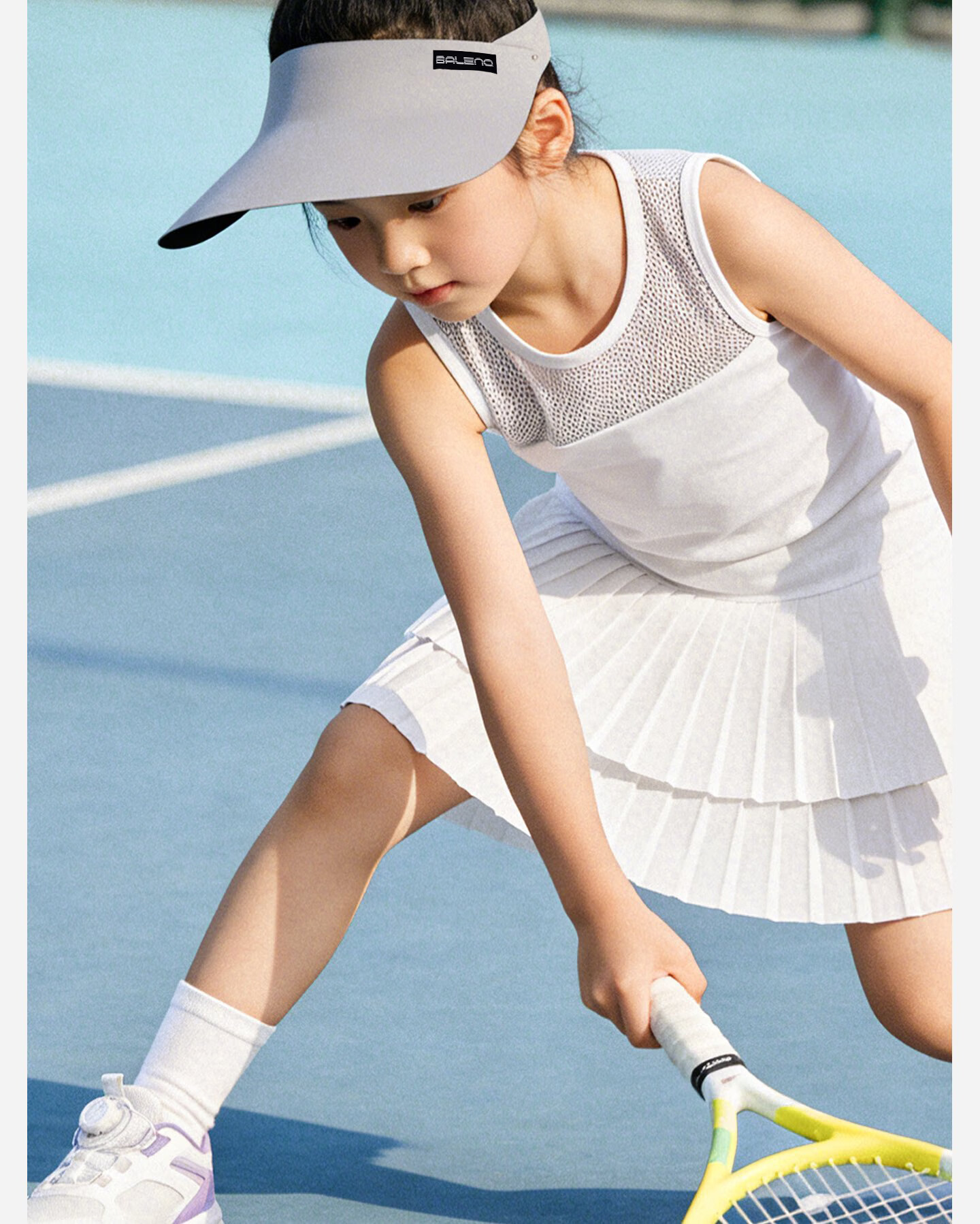 Baleno Kids Sun Protection Hat Summer Boys Girls Seamless Topless Sunshade Hat 2026 New UV Protection Wide Brim Sun Hat 11