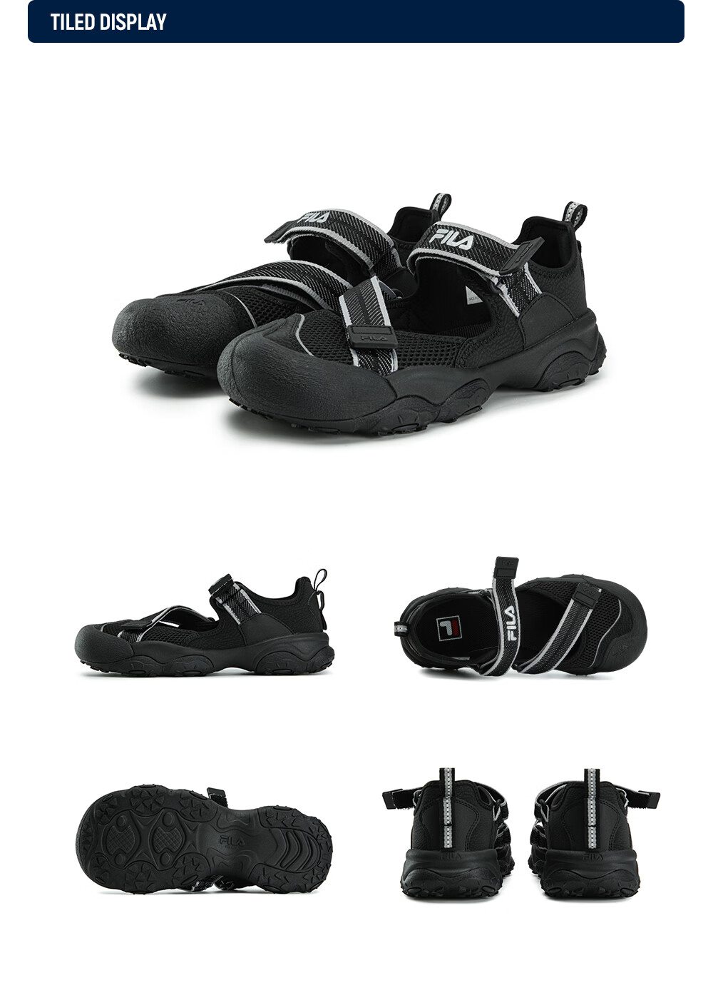 FILA Cat Paw 7 Mary Jane Sandals Women's Summer 2026 New Sports Beach Sandals 35