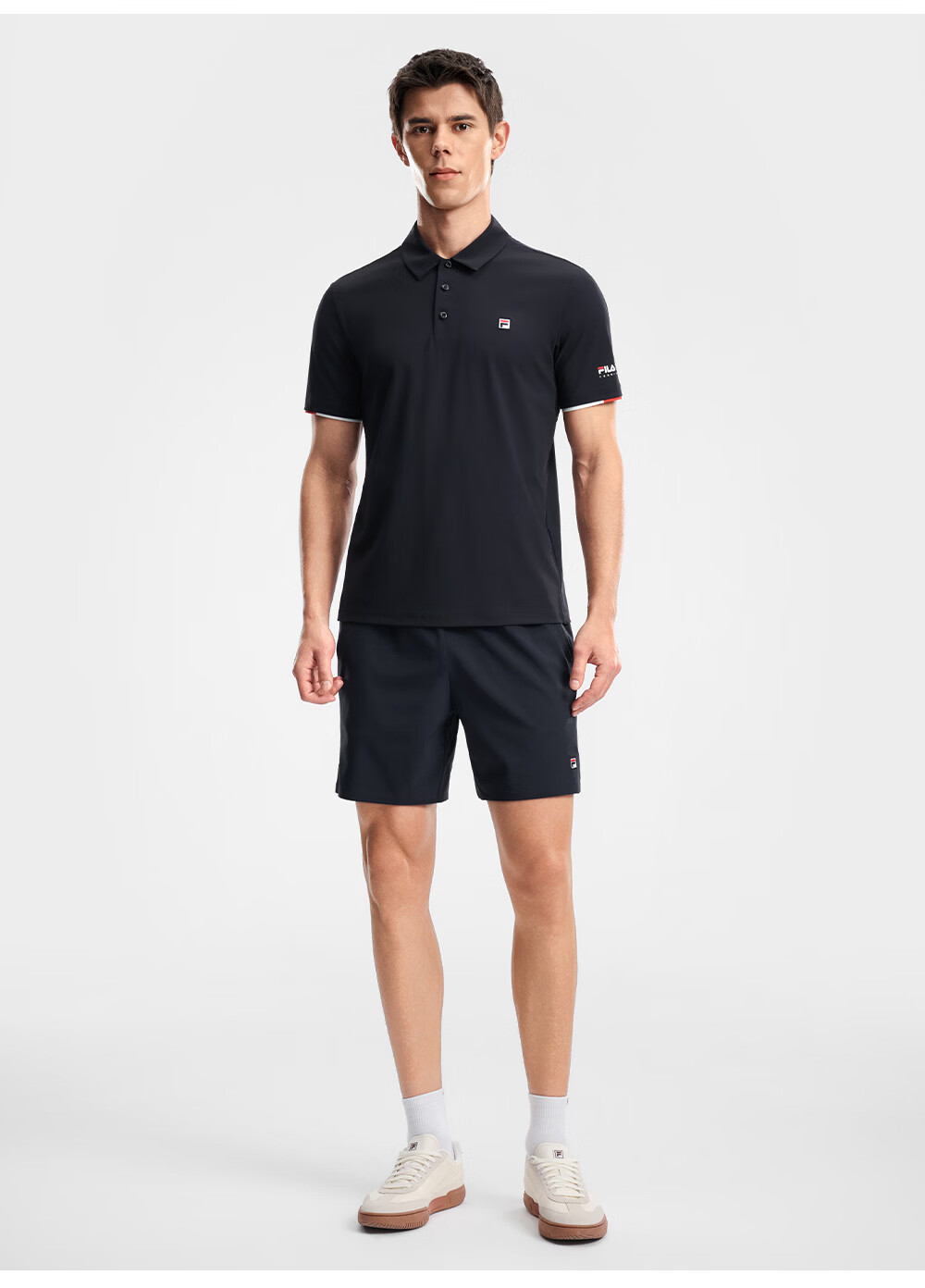 FILA Men's Short Sleeve Grand Slam Polo Shirt 2026 Summer New Tennis Sports Cooling Top 8